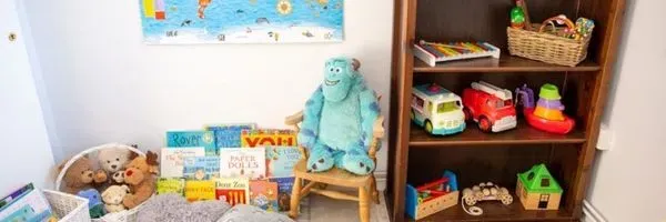 Bina's tiney home nursery - setting image