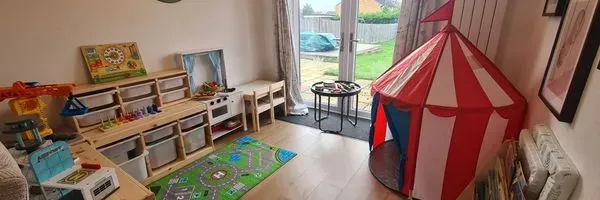 CJ's tiney home nursery - setting image