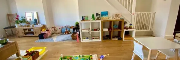 Flow Montessori  tiney home nursery - setting image