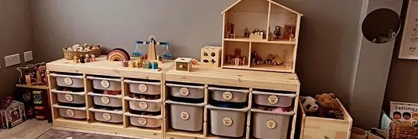 Curious Cubs tiney home nursery - setting image
