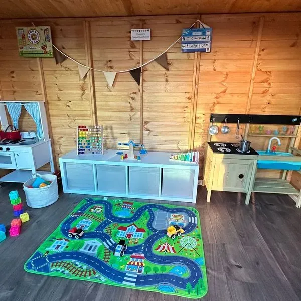 Teddy’s Home Nursery  tiney home nursery
